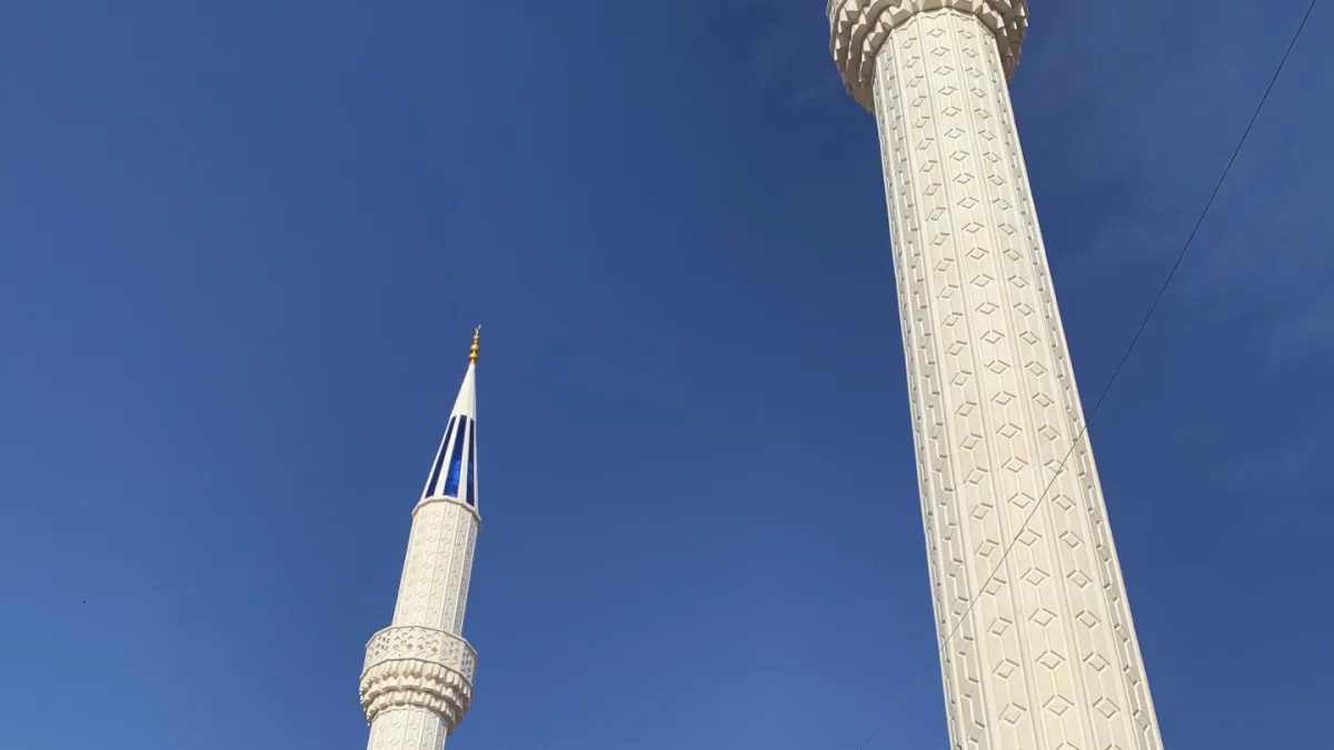 Manisa Karaköy Kuran Kursu Minareleri Tamamlandı